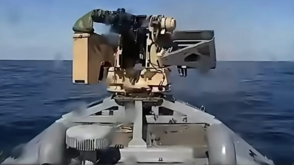 Ukraine drone boat machine gun 1152x648