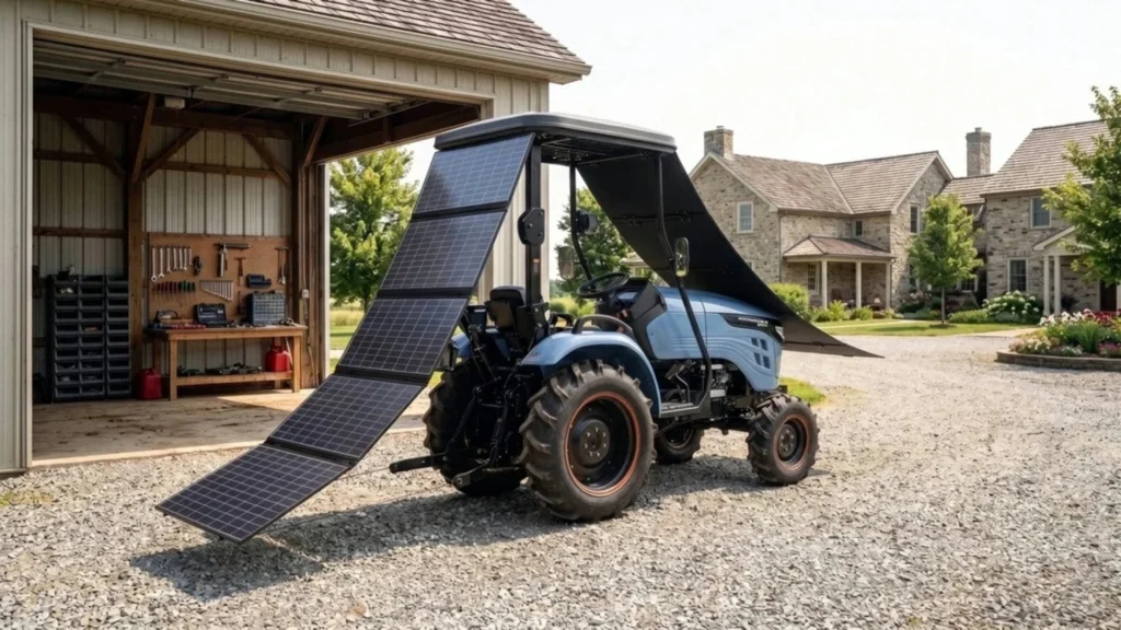 gunes enerjisiyle calisan elektrikli traktor gosun moonrider 27 duyuruldu